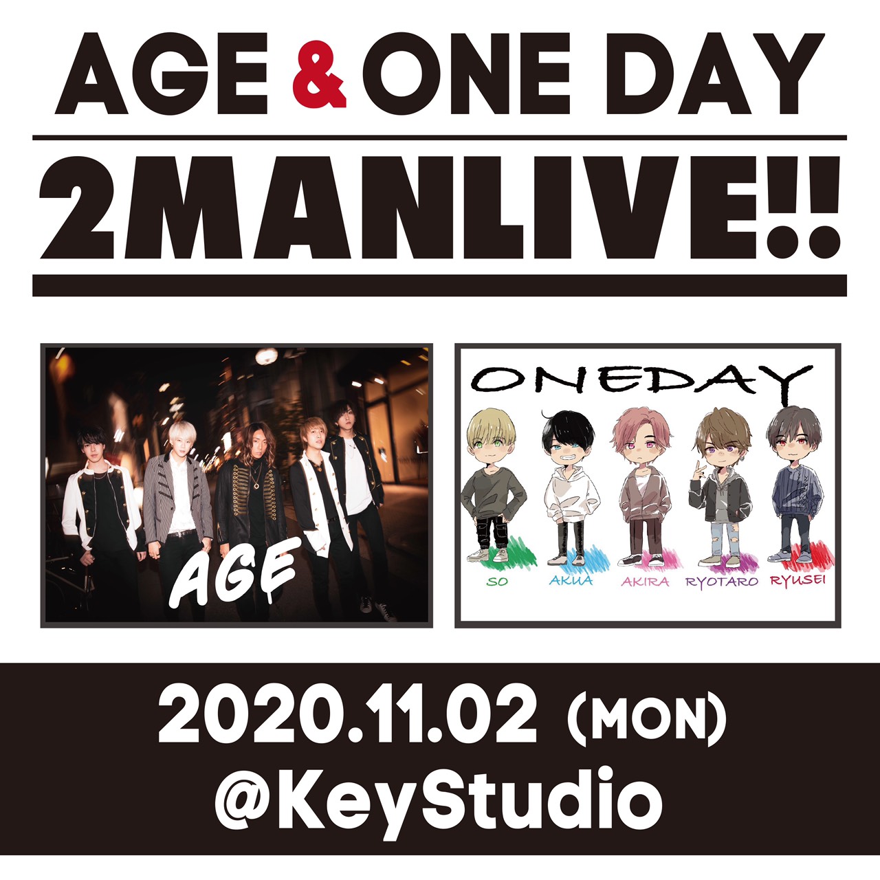 AGE&ONE DAY 2MAN LIVE　PART.1