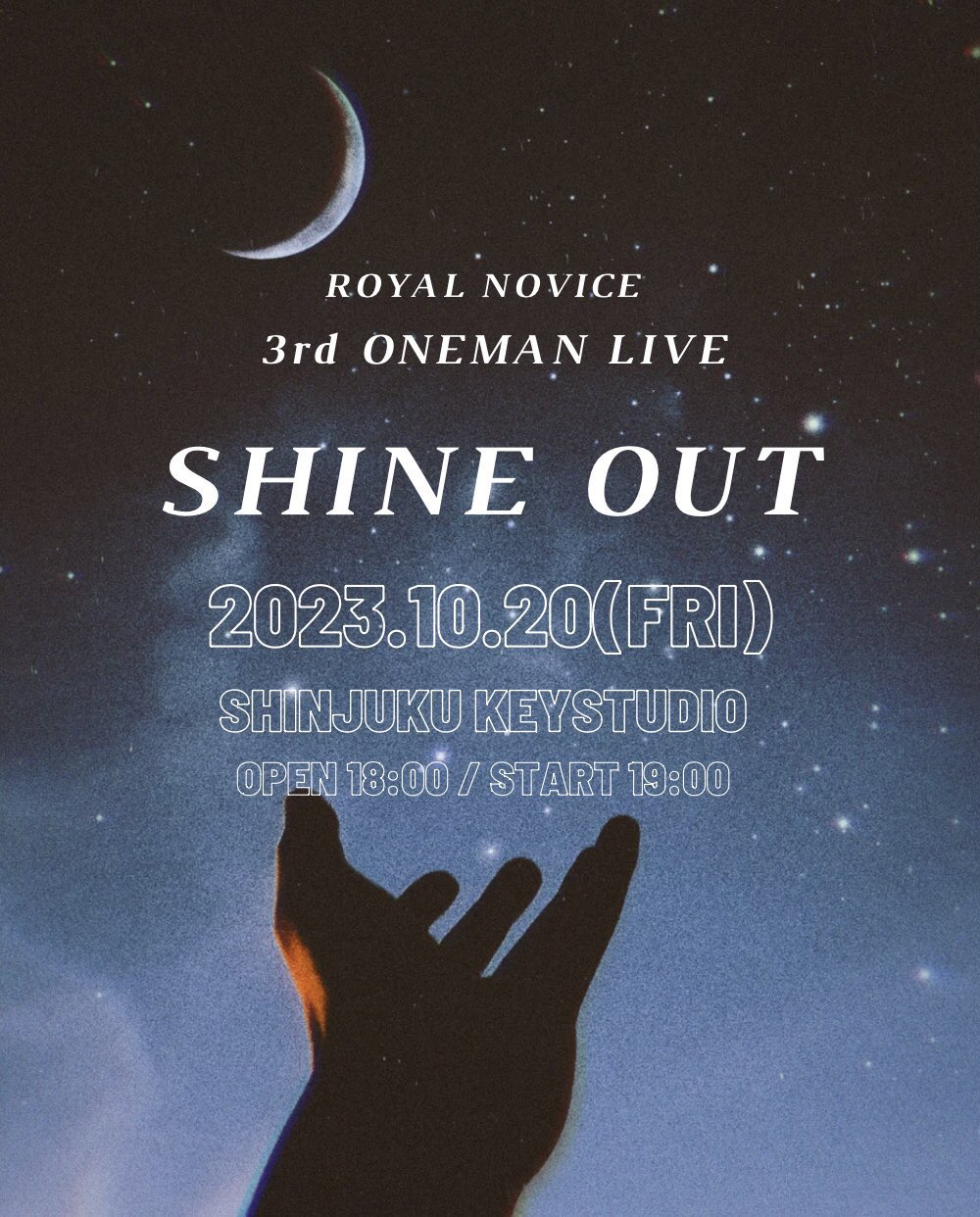 ROYAL NOVICE 3rd ONEMAN LIVE『SHINE OUT』